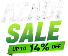 Azadi Sale — Up to 14% Off